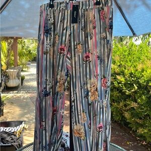 Olani Collection Vibrant Floral Pants